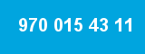 970 015 43 11